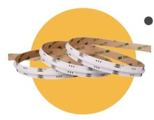 24V COB RGBCW LED Tape Light – 33FT