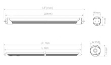 T8 LED Tube 4FT – T8-ER120B-F24W-AB-T