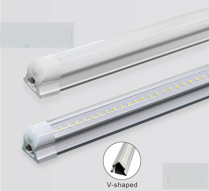 T8 V-Shape Integrated Tube 3FT – ALI-INT-3FT-20W-65K-CLEAR-V