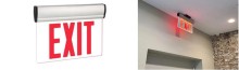 LED Edge Lit Exit Sign – HY-EXS028R-NYC