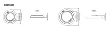 Emergency Disk Light 6 inch