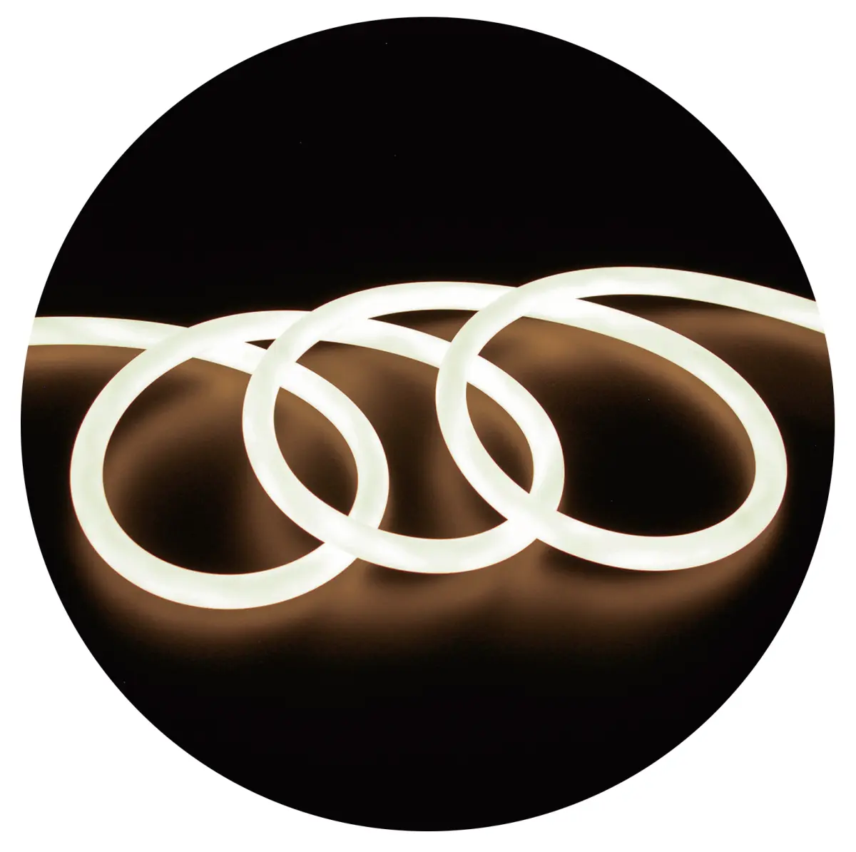 COB Round Neon Flex 2700K – SU-STR24DC-27K-25FT-G8