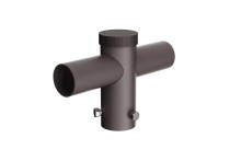 2-Head Round Pole Mount – 180°
