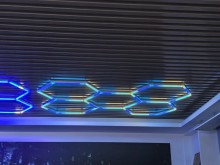 RGB Honeycomb Lamp – 5 Holes – SU-HC5-43WRGBW-G1