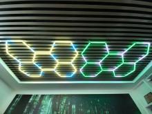 RGB Honeycomb Lamp – 5 Holes – SU-HC5-43WRGBW-G1