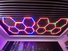 RGB Honeycomb Lamp – 5 Holes – SU-HC5-43WRGBW-G1
