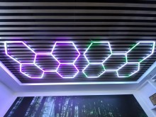 RGB Honeycomb Lamp – 5 Holes – SU-HC5-43WRGBW-G1