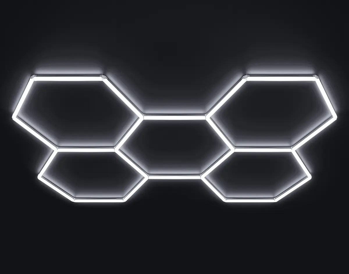 5-Hole Honeycomb Lamp – 192W – 6500K – SU-HC5-192W65K-G1