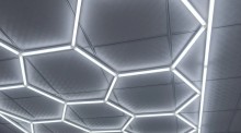 14-Hole Honeycomb Lamp – 680W – 6500K – SU-HC14-680W65K-G1