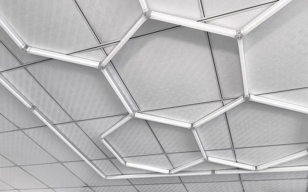 14-Hole Honeycomb Lamp – 680W – 6500K – SU-HC14-680W65K-G1