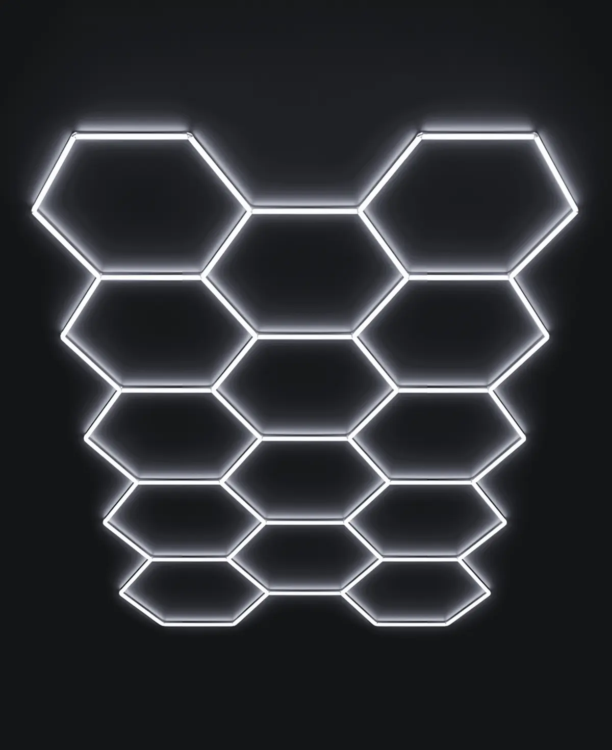 14-Hole Honeycomb Lamp – 680W – 6500K – SU-HC14-680W65K-G1