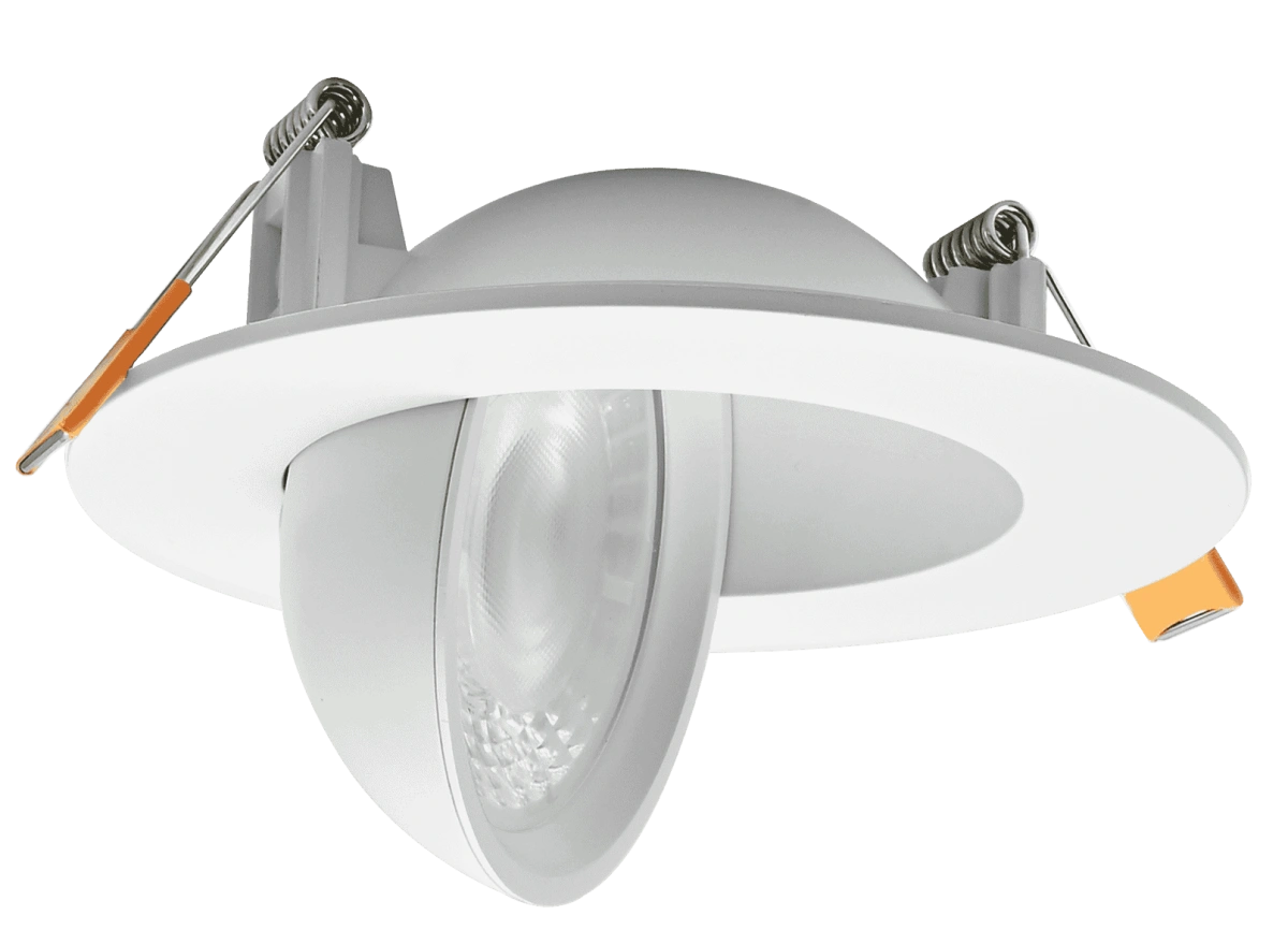 5CCT Round Floating Gimbal Recessed Downlight 4 inch