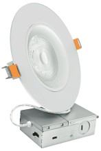 5CCT Round Floating Gimbal Recessed Downlight 6 inch