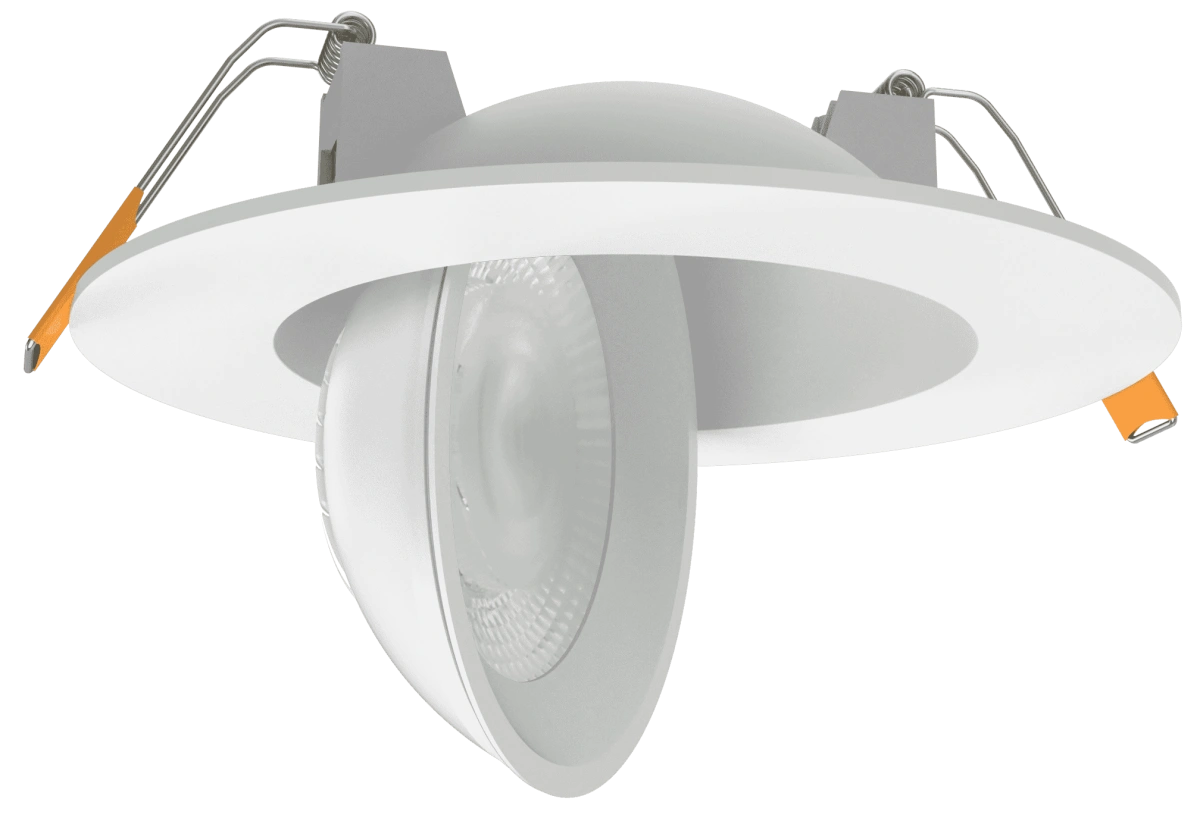 5CCT Round Floating Gimbal Recessed Downlight 6 inch