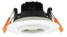3-inch 5CCT COB Round Gimbal Downlight – SU-DN3INWH-8W5C-G8