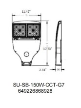 LED PARKING LOT&AREA LIGHT 480 V