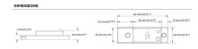 Integrated Slim Sensor - Bluetooth & Daylight Harvesting