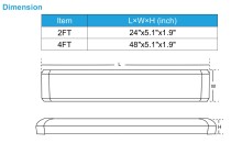 LED Wraparound G1 Series 4FT
