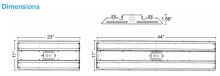 LED Linear HighBay G6 Series 2FT