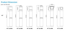 LED Bollard Light – Interchangeable Heads (G1 Series) Dome Top