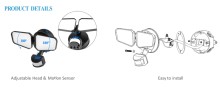 SL02 Security Light 26W