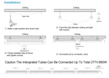 LED T8 Integrated Light – 6FT – 52W – LS2G Series