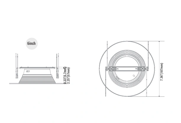 5CCT LED ECO Retrofit Kit (6")