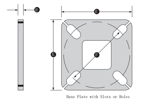 35FT Steel Light Pole – 5 Inch – 7 Gauge (Flat Base Series)
