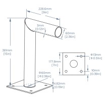 Horizontal Light Pole Bracket – LS-HL1