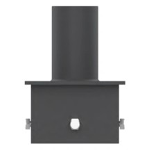 5-Inch Square Pole Tenon Adapter – Downward Mount (LS-FD1-5IN)