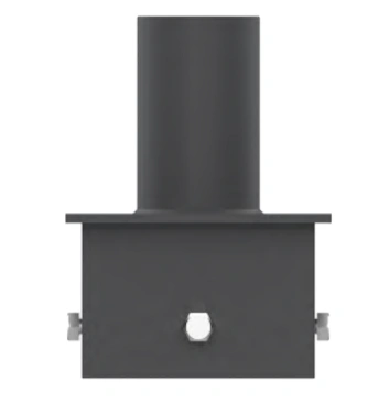 5-Inch Square Pole Tenon Adapter – Downward Mount (LS-FD1-5IN)