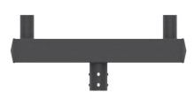 Rotatable Light Pole Arm – Dual Fixture Mount (LS-FR2)
