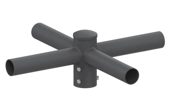 Round Pole Horizontal Adapter – Dual Side Mount (LS-RH04)
