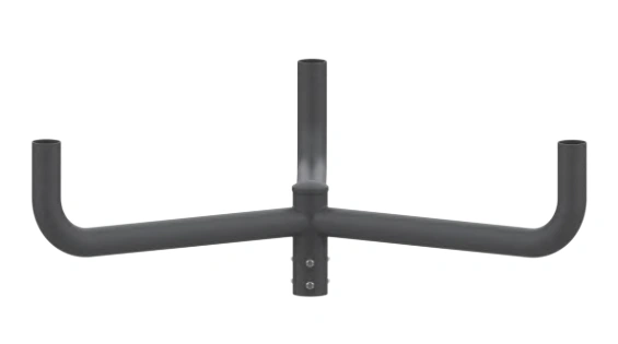 Round Pole Long-Arm Mount – Single Fixture (LS-RL01)