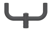 Round Pole Long-Arm Mount – Dual Fixture (LS-RL02)