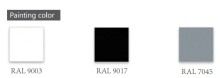 Round Pole Long-Arm Mount – Triple Fixture (LS-RL03)
