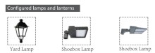 Round Pole Long-Arm Mount – Quad Fixture (LS-RL04)
